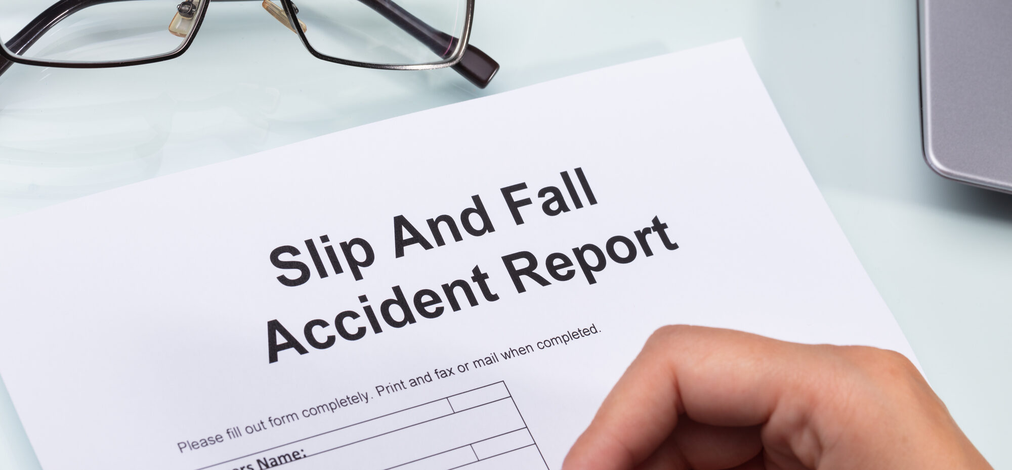 improve slip & fall chances